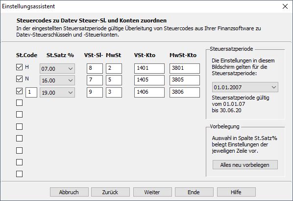 Nach Änderungen SKR04