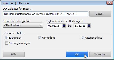 Export Buchungen 02