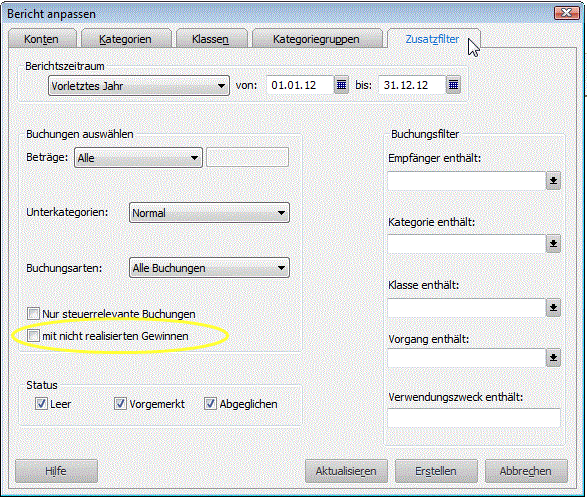 Export Kontostände 03